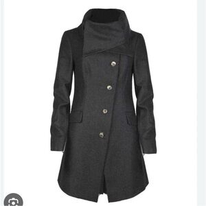 All Saints Black Women's Coat